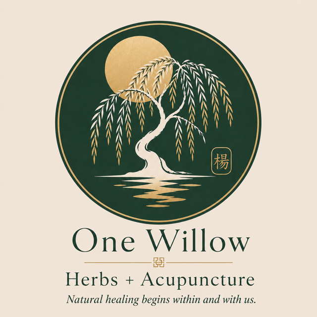 One Willow Herbs + Acupuncture logo