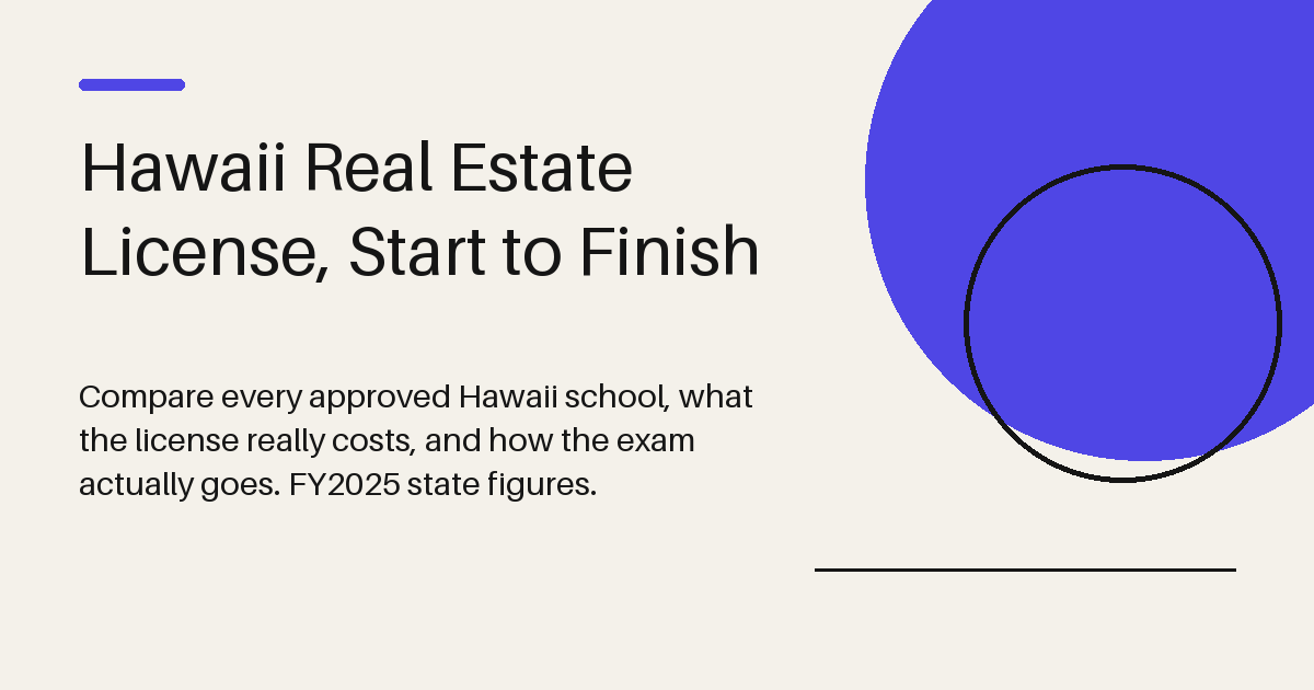 Hawaii Real Estate License School